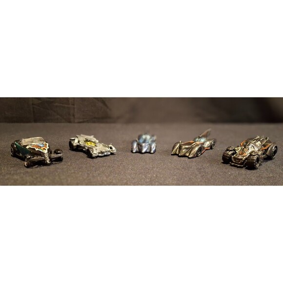 Hot Wheels Batmobile-DC Comics, Marvel Rouge X-Men 5 Car Lot Loose - Picture 2 of 13